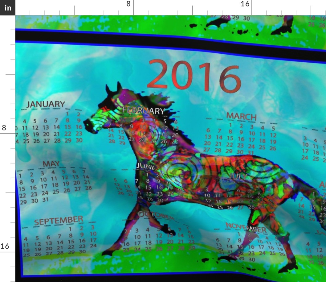2016 Calender - To Ride A Celtic Horse