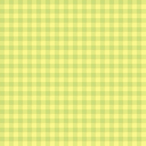 iced limeade gingham, 1/4" squares 
