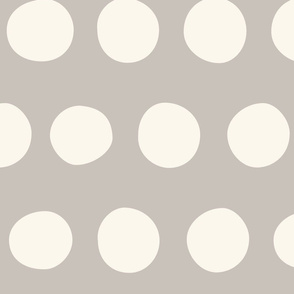 Jumbo Dots: Gray