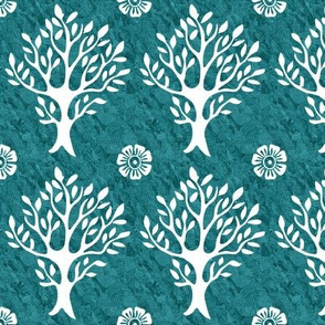 white-tree-stamp-VECTOR-w-corner-flwrs-FULLSIZE4in-150-white-smforestgreenbatik