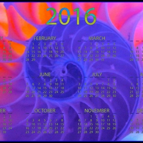 2016 Calendars - Nautilus Dance