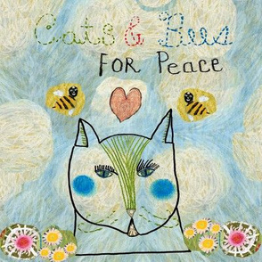 Cats and Bees for Peace