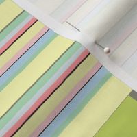 Rainbow Row Set of 4 Tea Towels