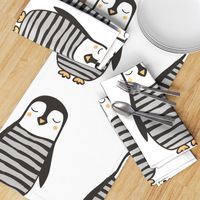 Penguin Plush Plushie Softie Cut & Sew