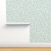 Atomic Snowflakes Medium- Mint