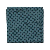 Prim Dark Blue Polka Dots