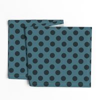 Prim Dark Blue Polka Dots