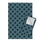 Prim Dark Blue Polka Dots