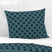 Prim Dark Blue Polka Dots