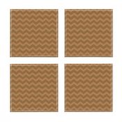 Dark and Light Brown Prim Chevron