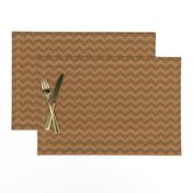 Dark and Light Brown Prim Chevron