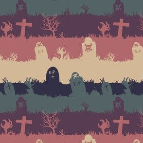 zombie graveyard - colorway 02