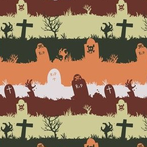 zombie graveyard - colorway 03