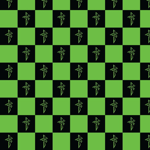 Checkered Enlightened Fabric