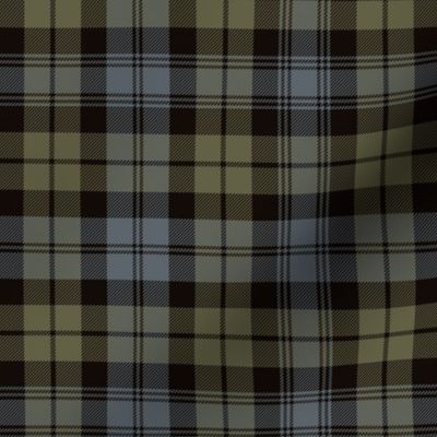 Black Watch tartan, 6" weathered