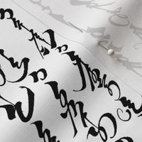 Mongolian Calligraphy // Small