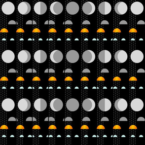 lunar cycle over time