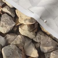 large beige rocks