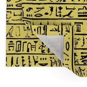 Hieroglyphics on Yellow // Small