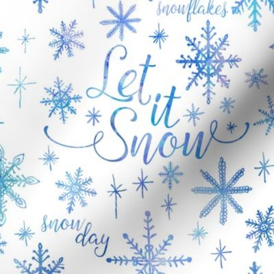 Let It Snow Winter Pattern