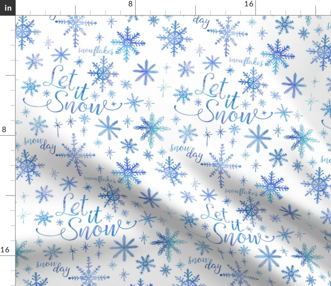 Let It Snow Winter Pattern