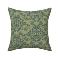 Hummingbird Damask #3