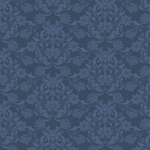 Hummingbird Damask #5