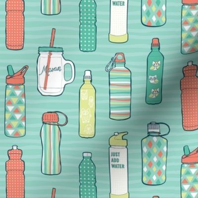 Water Bottles - Large Print