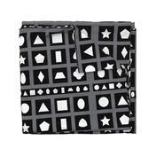 Montessori Black & White Shapes