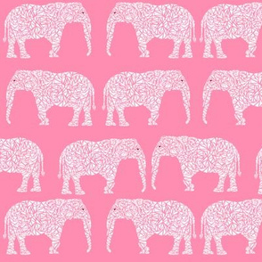 elephant pink baby girl nursery cute animal print for baby nursery 