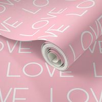 love pink valentines hearts girly pastel illustration pattern design