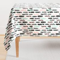 feathers pink and mint southwest boho kids cute nursery pink and mint baby design