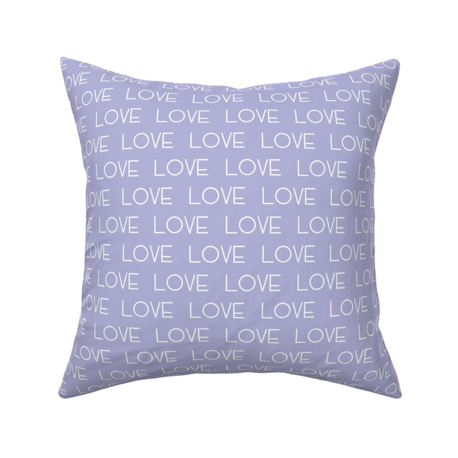 love text on purple 