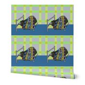 Animal Dream Bear quilt block