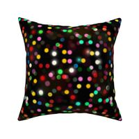 Christmas Bokeh Poka Dot Lights Abstract