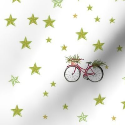 Starry ride Christmas Bicycle