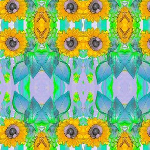 #1 Sunflower Kaleidoscope