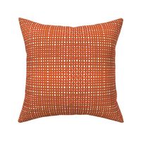 Orange + ocher basketweave by Su_G_©SuSchaefer