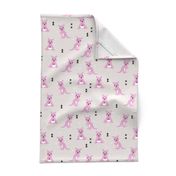 Adorable australian animals kids geometric kangaroo girls illustration pattern