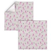 Adorable australian animals kids geometric kangaroo girls illustration pattern