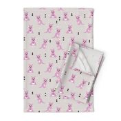 Adorable australian animals kids geometric kangaroo girls illustration pattern