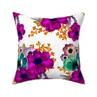 Mod Vibrant Flowers 