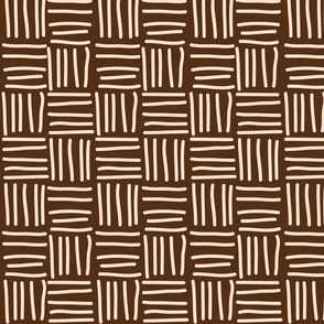 Lines brown