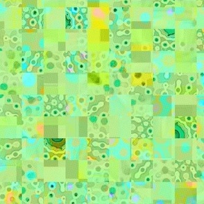 pixelated spring