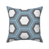 Layered Hexagons Wedgwood