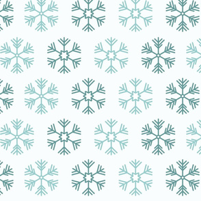 Snowflake pattern 01