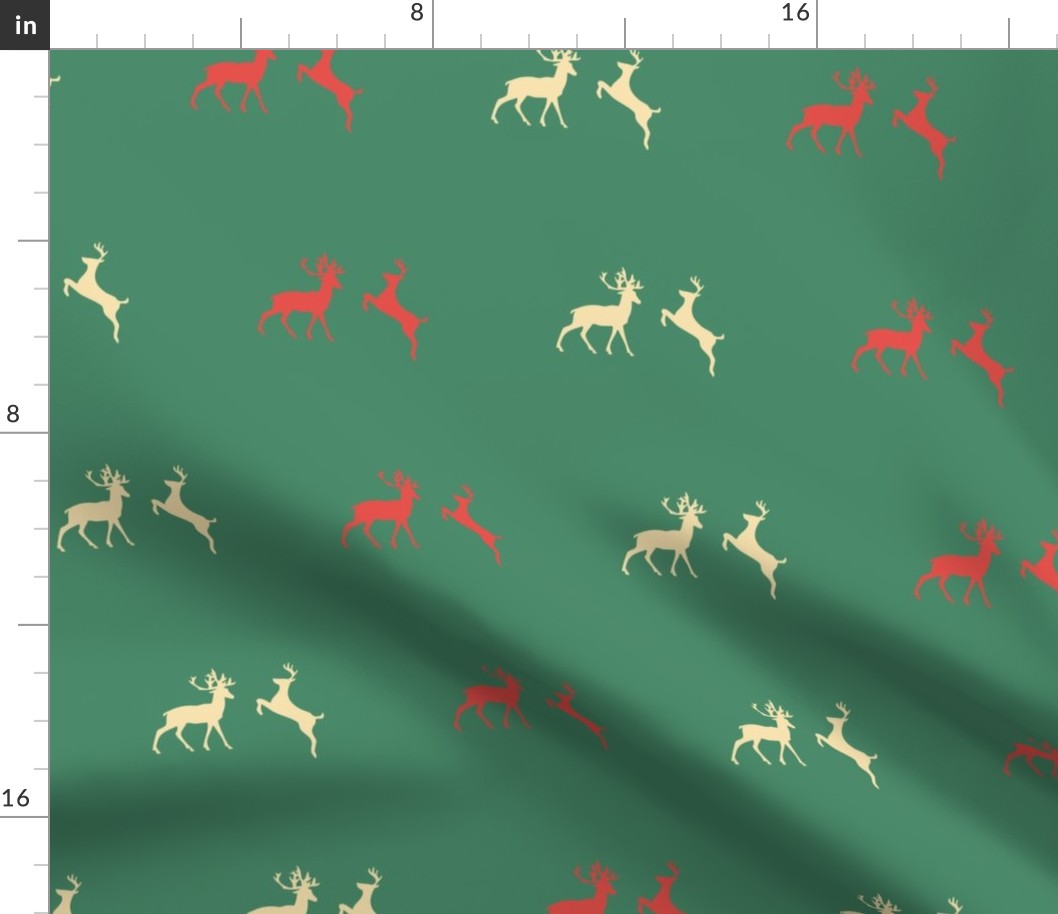 Christmas Reindeer Pattern 09