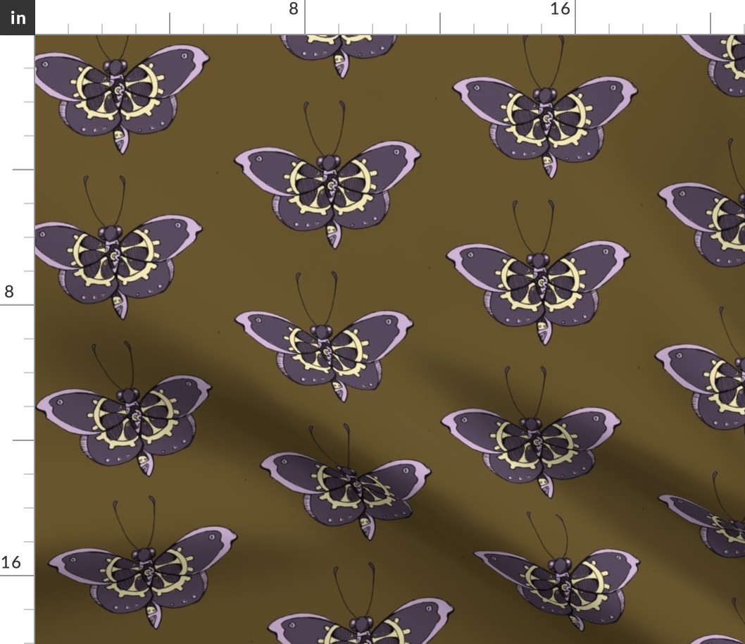 Clockwork Butterfly, Purple