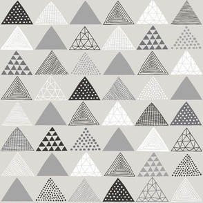 Triangles in Grey