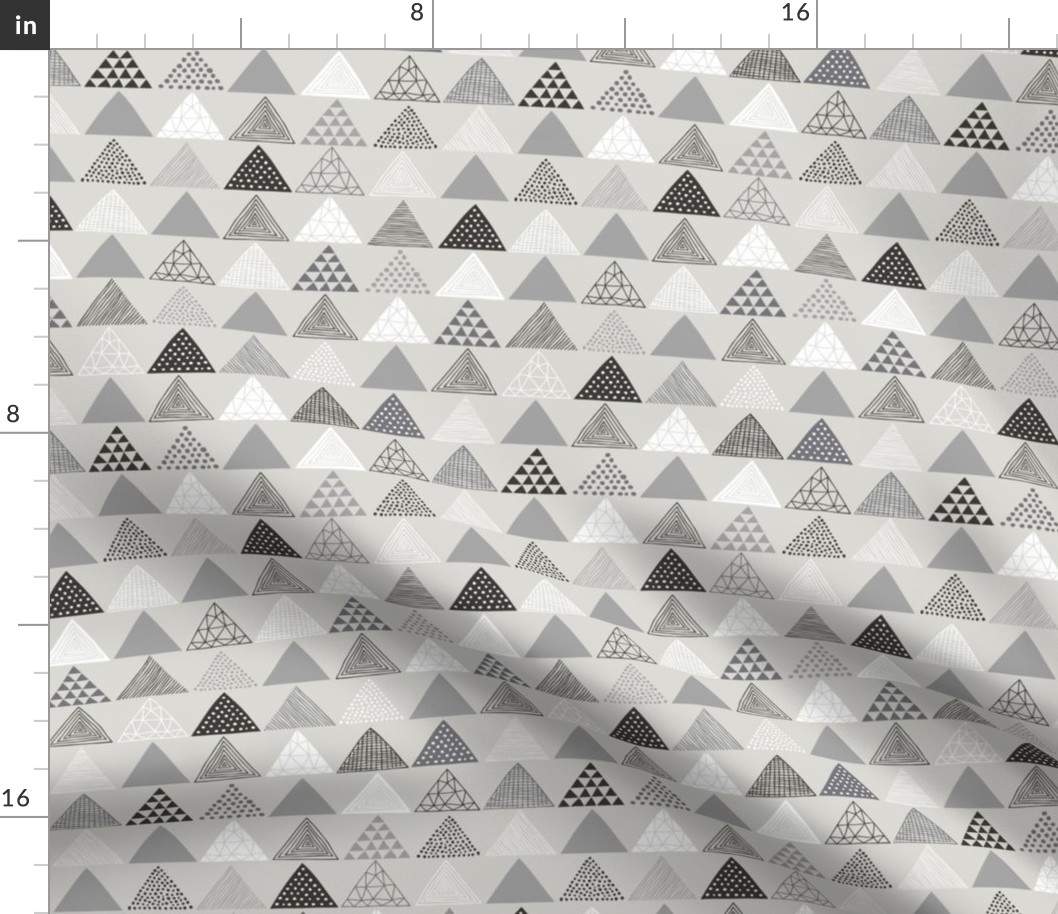 Triangles in Grey